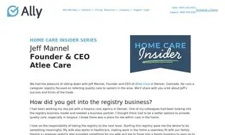 Preview of the Atlee Care Case Study