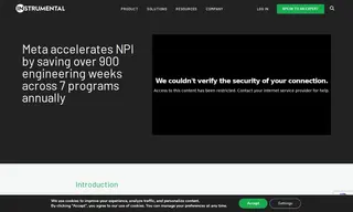 Preview of the Meta Case Study