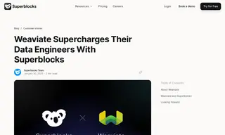 Preview of the Weaviate Case Study