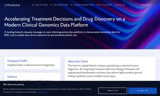 Preview of the Leading Biotech Company Case Study