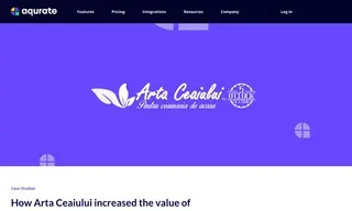 Preview of the Arta Ceaiului Case Study