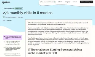 Preview of the Sunset Case Study