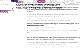 Preview of the Little Miss Mezza Case Study