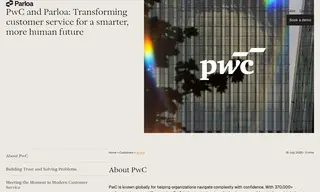 Preview of the PwC Case Study