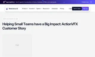 Preview of the ActionVFX Case Study