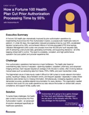Preview of the Fortune 100 Health Plan Company Case Study