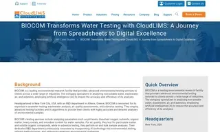 Preview of the BIOCOM AG Case Study