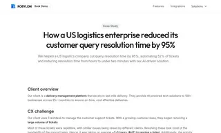 Preview of the US Logistics Company Case Study