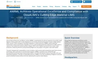 Preview of the African Natural Resources and Mines Limited Case Study