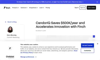 Preview of the CandorIQ Case Study