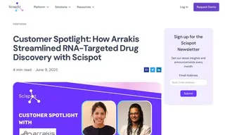 Preview of the Arrakis Therapeutics Case Study