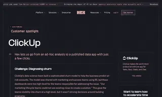 Preview of the ClickUp Case Study