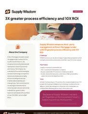 Preview of the Direct Mortgage Lender Case Study