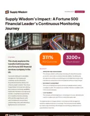 Preview of the Fortune 500 Financial Services Company Case Study