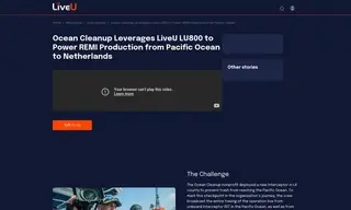 Preview of the The Ocean Cleanup Case Study