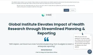 Preview of the IHME Case Study