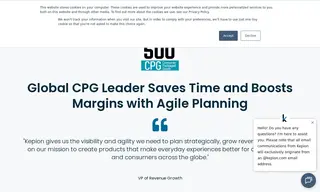 Preview of the Global CPG Company Case Study