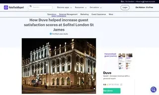 Preview of the Sofitel London St. James Case Study