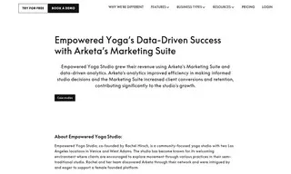 Preview of the Empowered Yoga Studio Case Study
