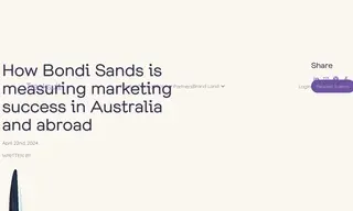 Preview of the Bondi Sands Case Study