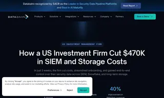 Preview of the US Investment Firm Case Study