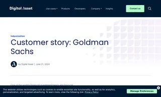 Preview of the Goldman Sachs Case Study