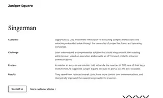 Preview of the Singerman Case Study