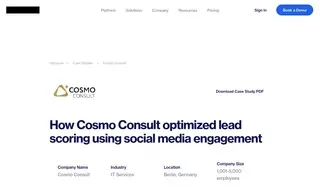 Preview of the Cosmo Consult Case Study