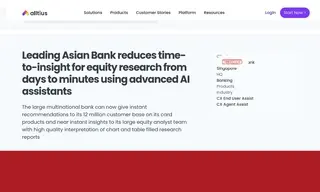 Preview of the Leading Asian Bank Case Study