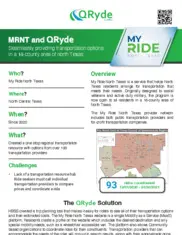 Preview of the My Ride North Texas Case Study