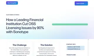 Preview of the Leading Financial Institution Case Study