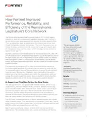 Preview of the Pennsylvania Legislative Data Processing Center Case Study