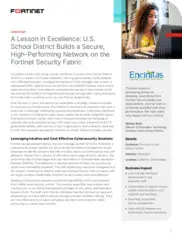 Preview of the Encinitas Union School District Case Study