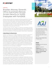 Preview of the Advocacia-Geral da União Case Study