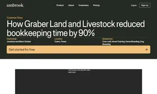 Preview of the Graber Land And Livestock Case Study