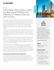 Preview of the Municipal Utility Agency Case Study
