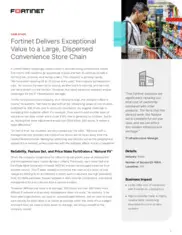 Preview of the Convenience Store Chain Case Study