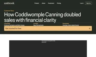 Preview of the Coddiwomple Canning Company Case Study