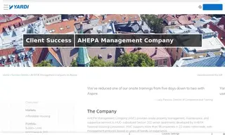 Preview of the AHEPA Management Company Case Study