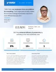Preview of the E&S Ring Case Study
