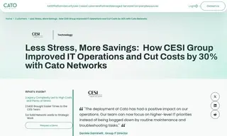 Preview of the CESI Group Case Study