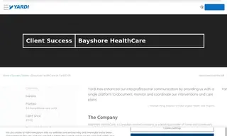 Preview of the Bayshore Healthcare Case Study