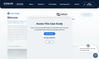 Preview of the Metcam Case Study