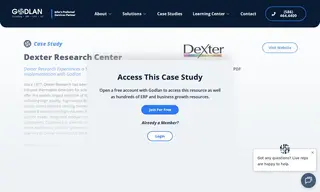 Preview of the Dexter Research Center Case Study