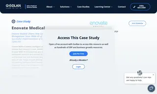 Preview of the Enovate Medical Case Study