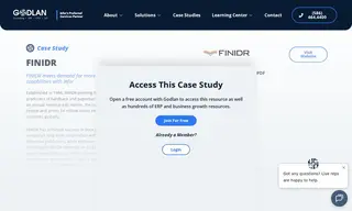 Preview of the FINIDR Case Study