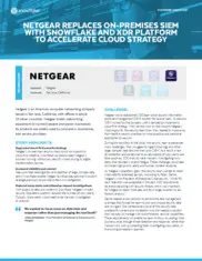 Preview of the Netgear Case Study