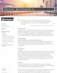 Preview of the ALCO Management, Inc Case Study