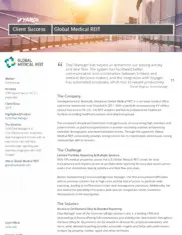 Preview of the Global Medical REIT Case Study