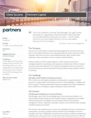 Preview of the Partners Capital Case Study